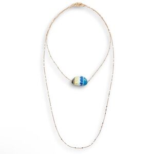 ZARA Gold Plated Fish Chain Necklace Pack 4548 234 303 - NEW with tag